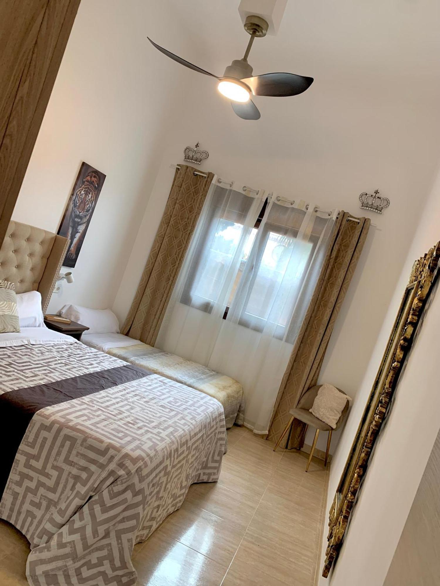 Amplia Vivienda New Para12 Pers A 4 Min Caminando De Playa Con Terraza, Piscina Com, Wifi, Ventiladores De Techo, Lavavajillas Roquetas de Mar Extérieur photo